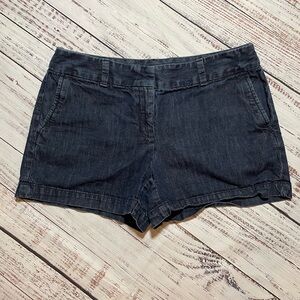 LOFT denim 4” shorts. Size 10.
